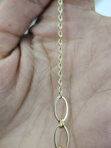 CGRL Certified Yellow Gold chain with Natural Diamond