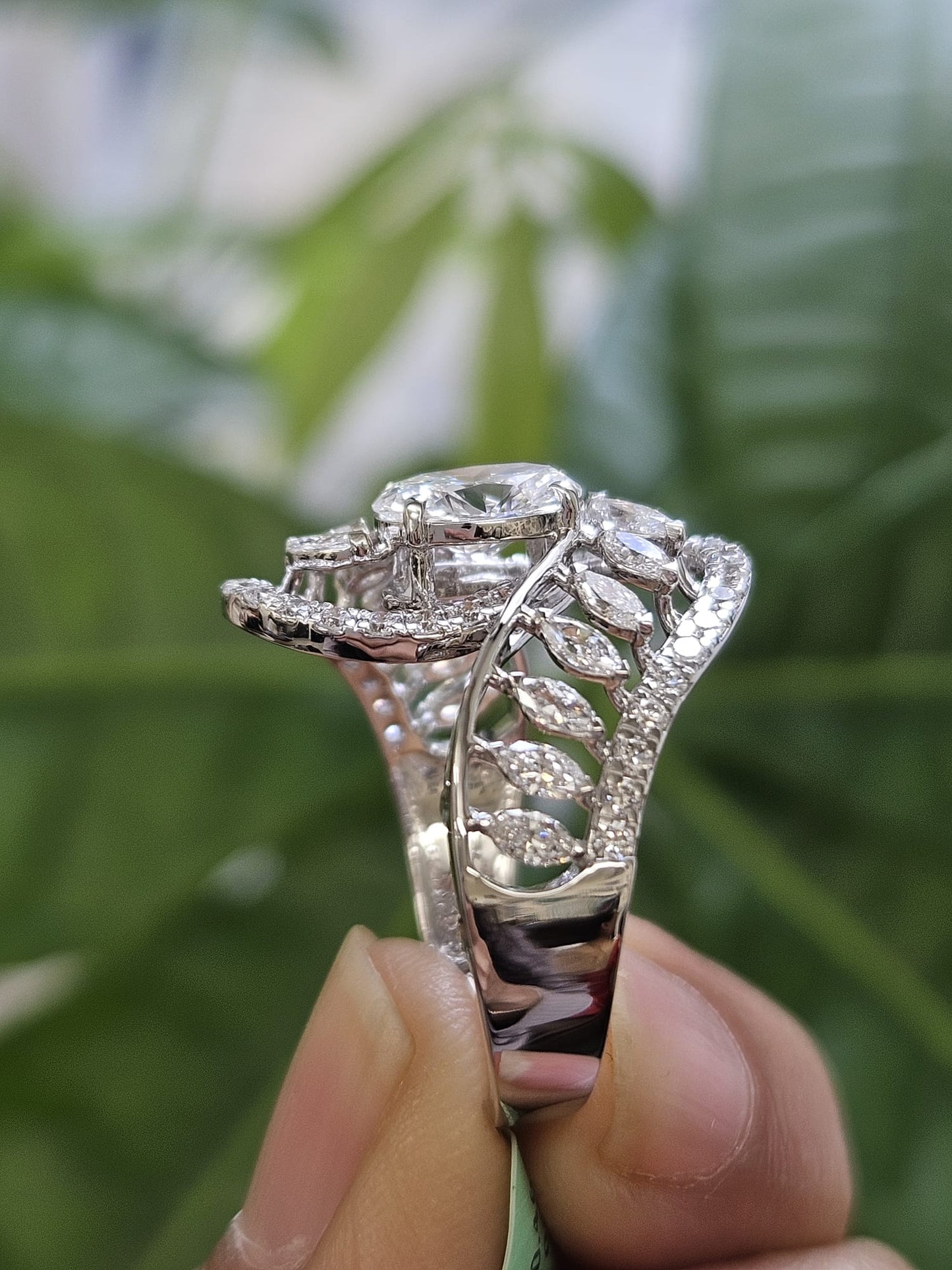 1.46ct White Gold Lab Diamond Ring