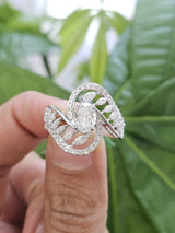 1.46ct White Gold Lab Diamond Ring