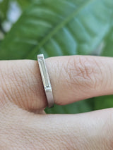 0.30ct Natural Diamond White Gold Ring