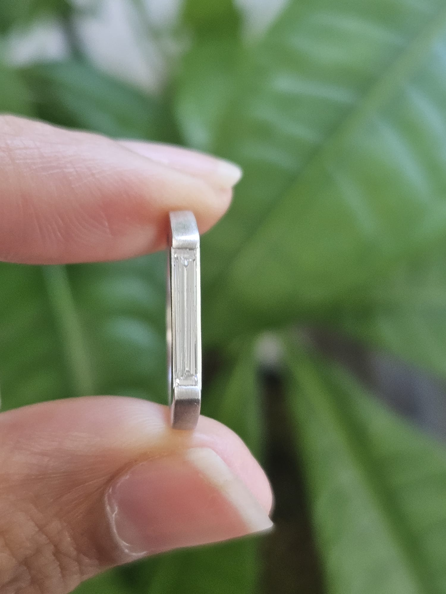 0.30ct Natural Diamond White Gold Ring