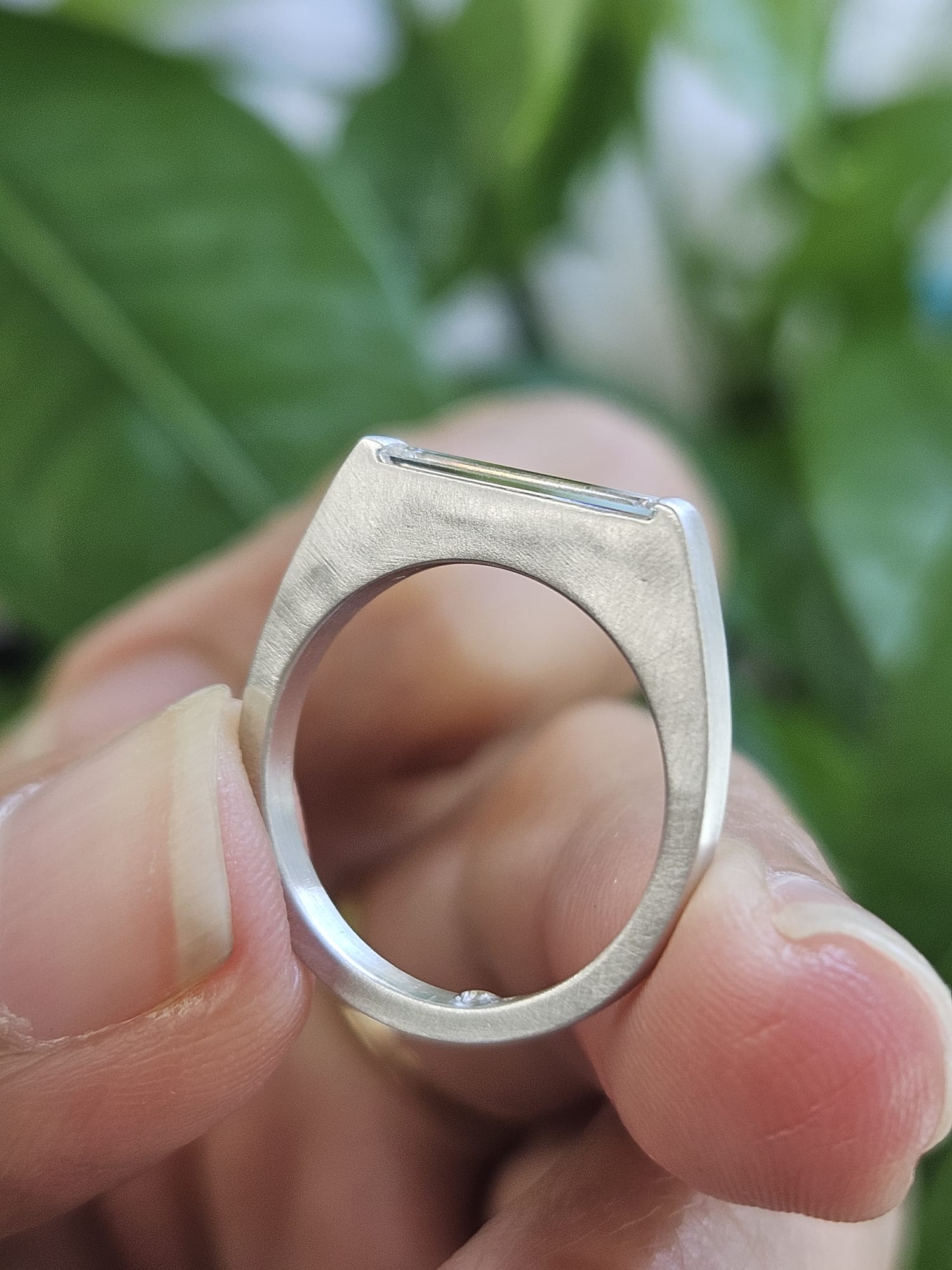 0.30ct Natural Diamond White Gold Ring