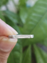 0.30ct Natural Diamond White Gold Ring
