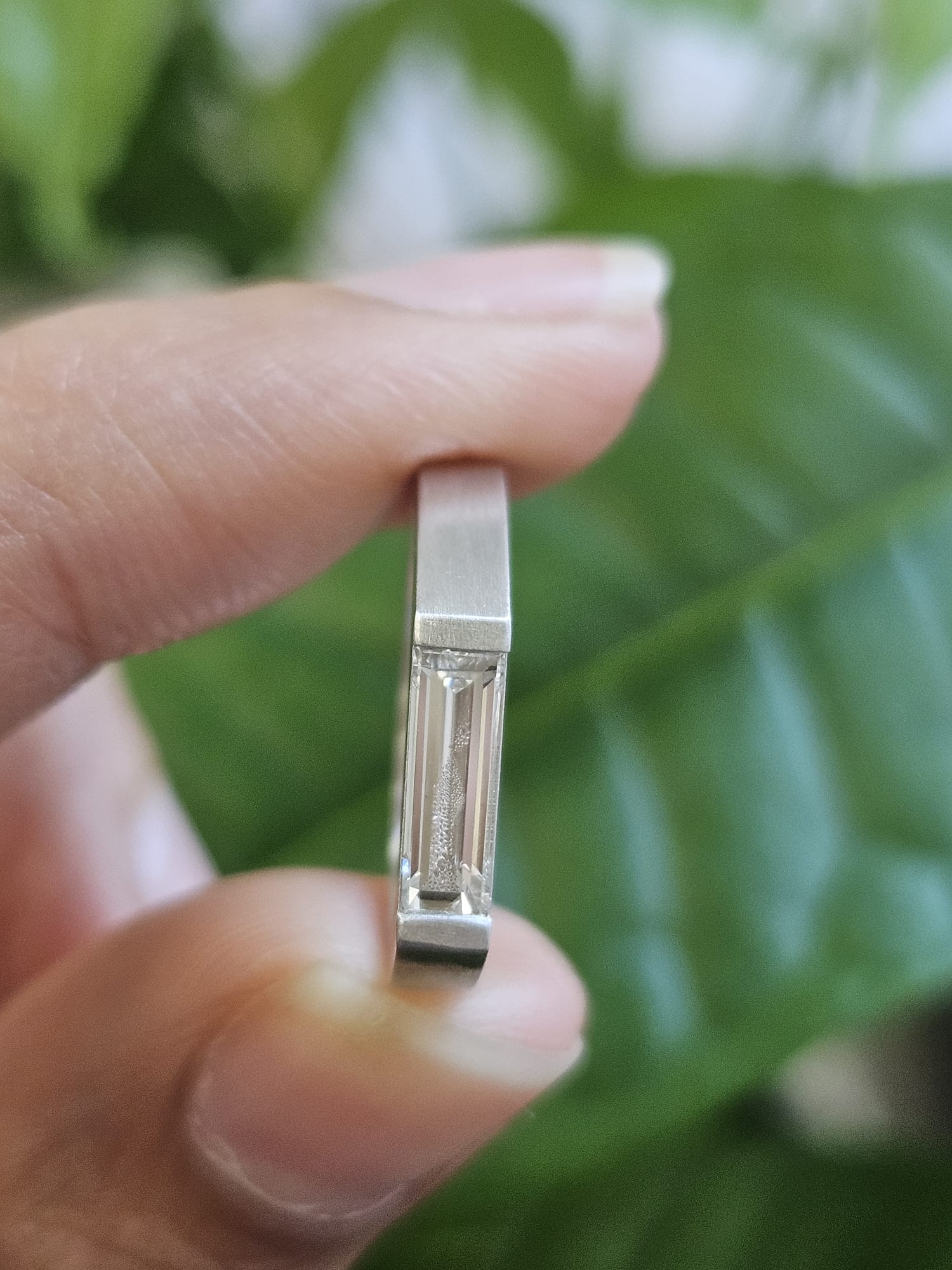 0.34ct Natural Diamond White Gold Ring