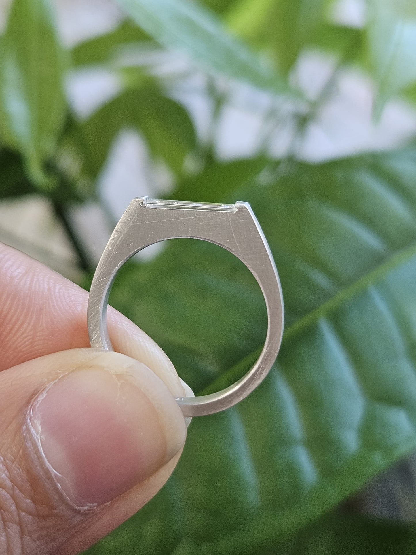 0.34ct Natural Diamond White Gold Ring