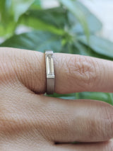 0.34ct Natural Diamond White Gold Ring