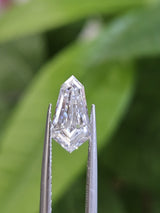 IGI 1.52CT HEXAGONAL STEP CUT D VVS2