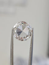 IGI 3.21CT ROUND ROSE CUT F VVS2