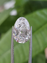 IGI 5.07CT ANTIQUE PEAR E VS2