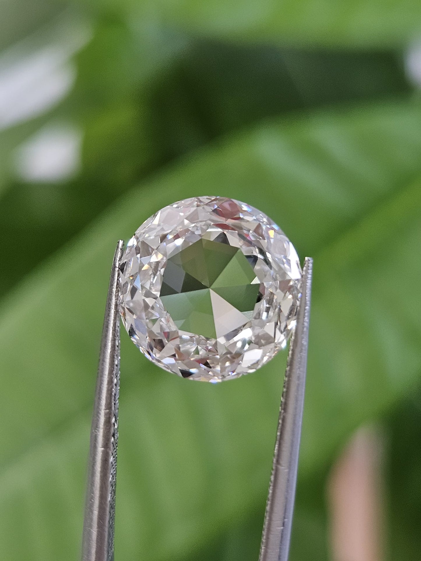 IGI 4.06CT ROUND ROSE CUT F VVS2