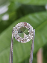 IGI 4.06CT ROUND ROSE CUT F VVS2