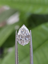 IGI 2.19CT PEAR STEP CUT F VS1