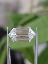 IGI 4.19CT HEXAGONAL STEP CUT D VVS2