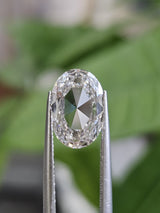 IGI 2.12CT OVAL ROSE CUT F VS1