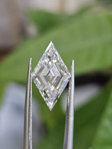 IGI 4.04CT LOZENGE STEP CUT E VVS2