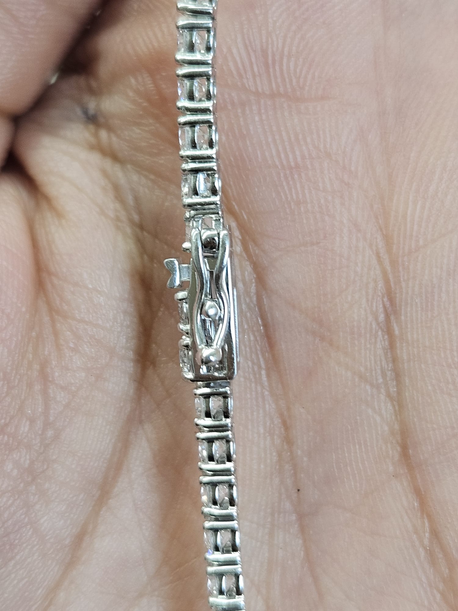 15.55cttw White Gold Lab Diamond 17" Tennis Necklace