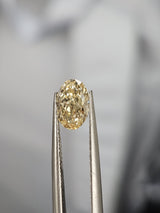 IGI 1.03CT OVAL FANCY YELLOW VS1