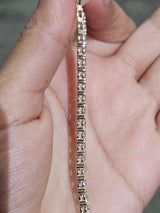 IGI 7.86cttw Yellow Gold Lab Diamond 7.15" Tennis Bracelet