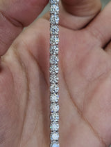IGI 8.52cttw White Gold Lab Diamond 7" Tennis Bracelet