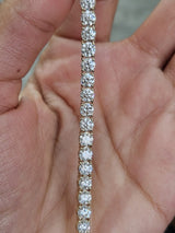 IGI 8.57cttw Yellow Gold Lab Diamond 7.25" Tennis Bracelet