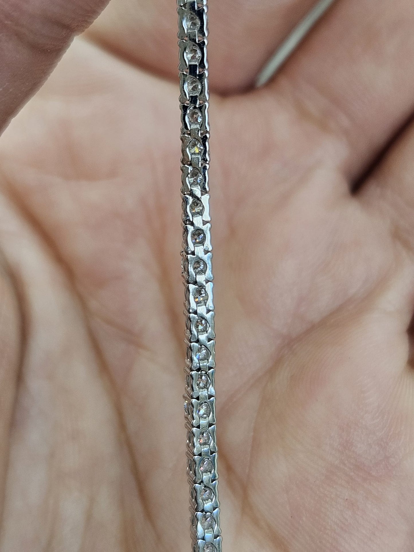 2.5cttw Lab Diamond 7" Bracelet