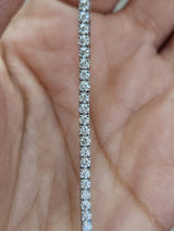 IGI 2.51cttw White Gold Lab Diamond 7" Tennis Bracelet