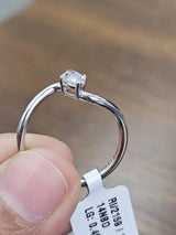 0.45cttw White Gold Marquise Lab Diamond Ring