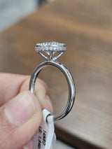 IGI 1.84cttw White Gold Round Lab Diamond Ring