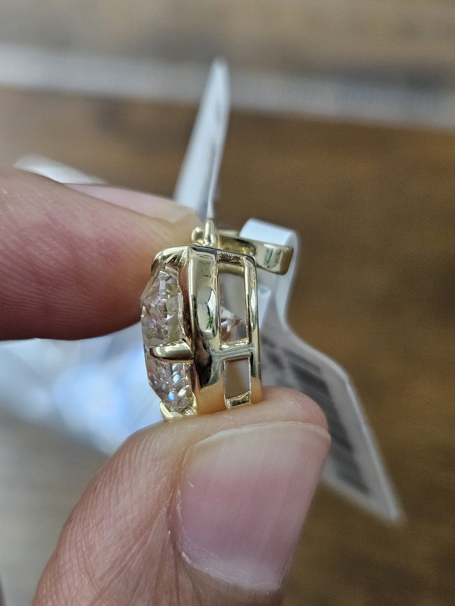 IGI 3.08cttw Yellow Gold Heart Shape Lab Diamond Pendant