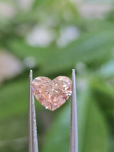 IGI 2.04CT HEART FANCY VIVID PINK VS1