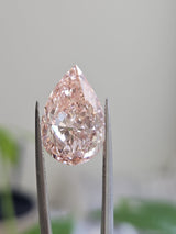 IGI 7.40CT HEART FANCY VIVID PINK VS1