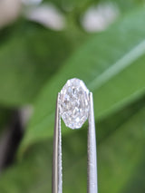 IGI 1.06CT OVAL STEP CUT E VS2