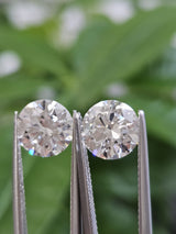 IGI 2CT + 2.01CT ROUND E VS1 PAIR