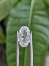 IGI 3.02CT OVAL STEP CUT F VS1
