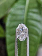 IGI 1.96CT OVAL STEP CUT F VS1