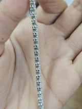 18K White Gold 27.59cttw Lab Diamond 21.5" Tennis Necklace