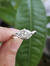 1ct Marquise Shape Lab Diamond Ring