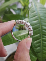 2.64cttw 5 Stone OEC Lab Diamond Ring