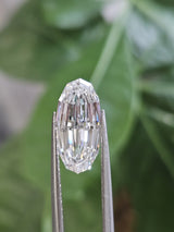 IGI 3.09CT OVAL STEP CUT F VVS2