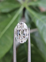 IGI 3.09CT ANTIQUE OVAL D VVS2