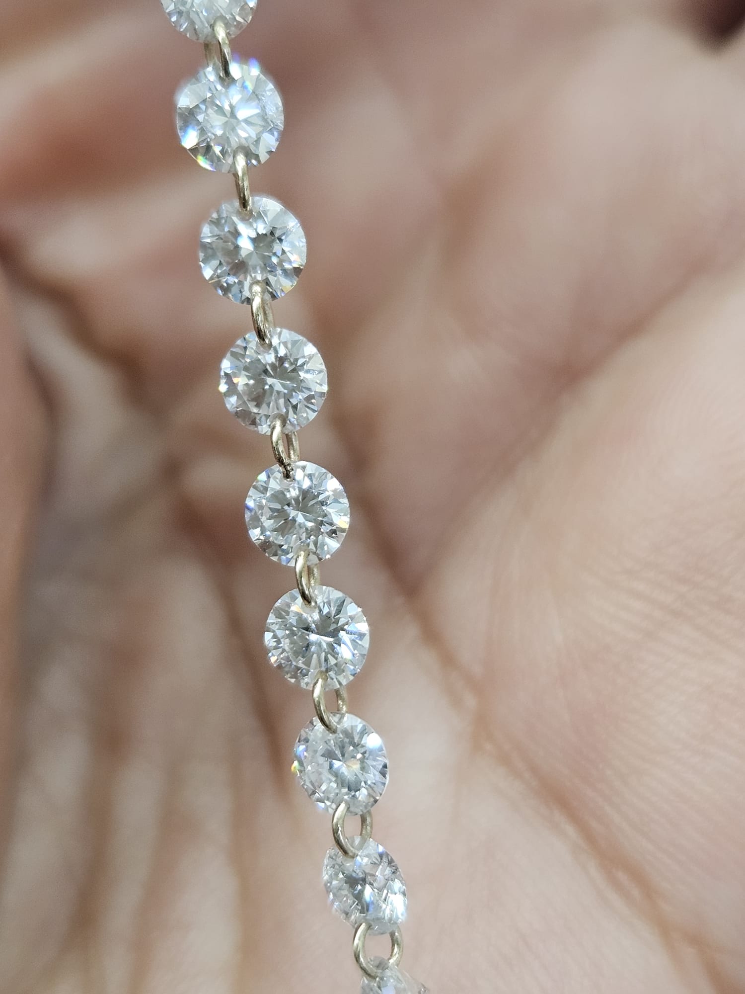 19.32cttw Lab Diamond 18" Necklace