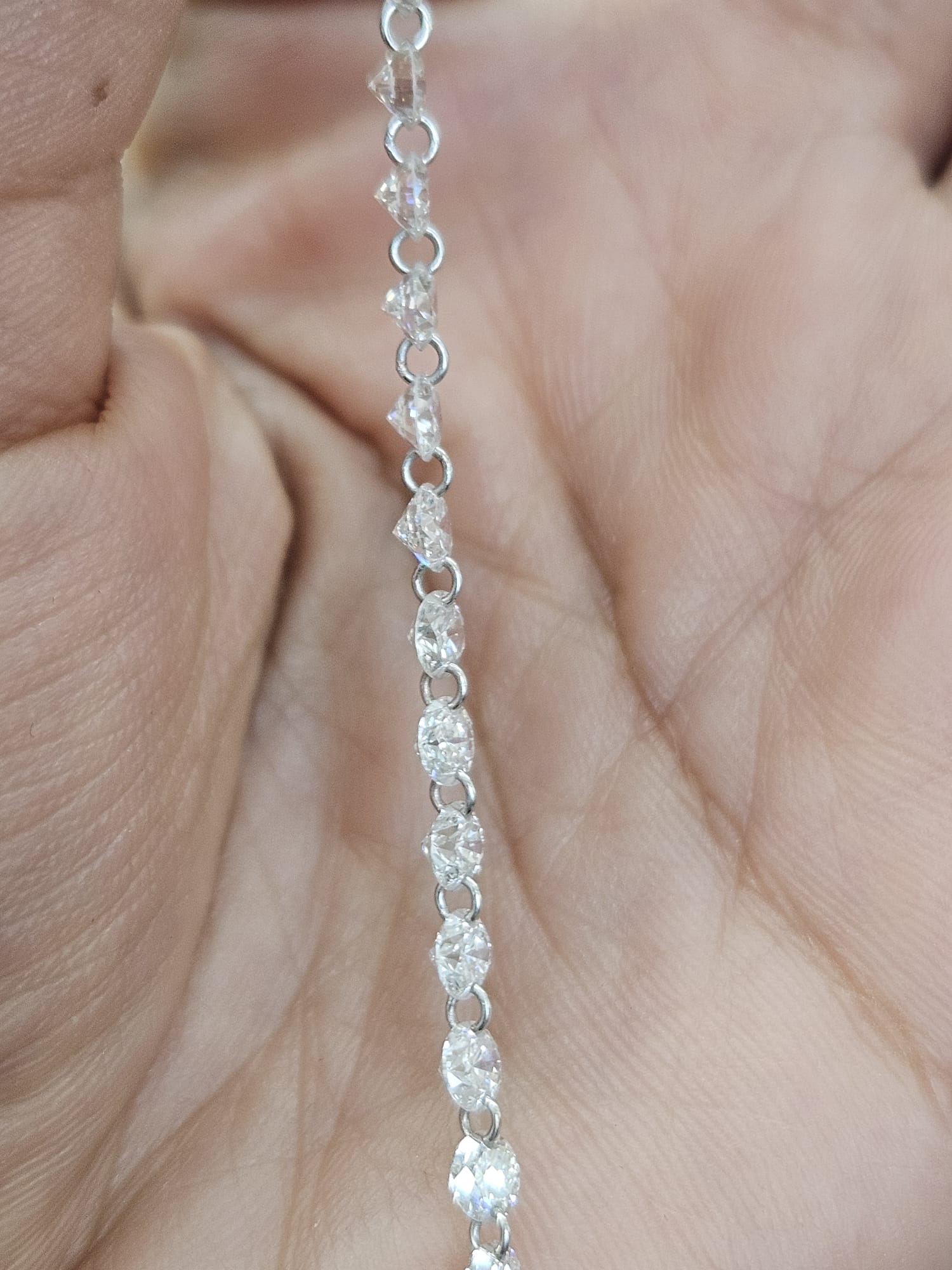 19.32cttw Lab Diamond 18" Necklace