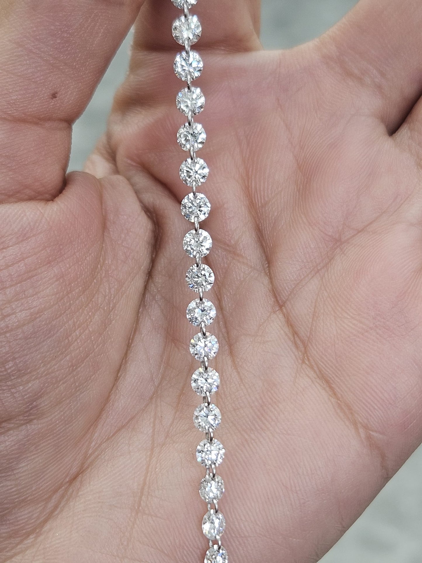 19.32cttw Lab Diamond 18" Necklace