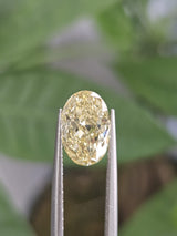 IGI 2.02CT OVAL FANCY INTENSE YELLOW VVS2