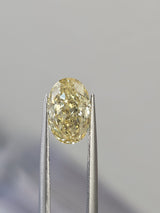 IGI 2.02CT OVAL FANCY INTENSE YELLOW VVS2