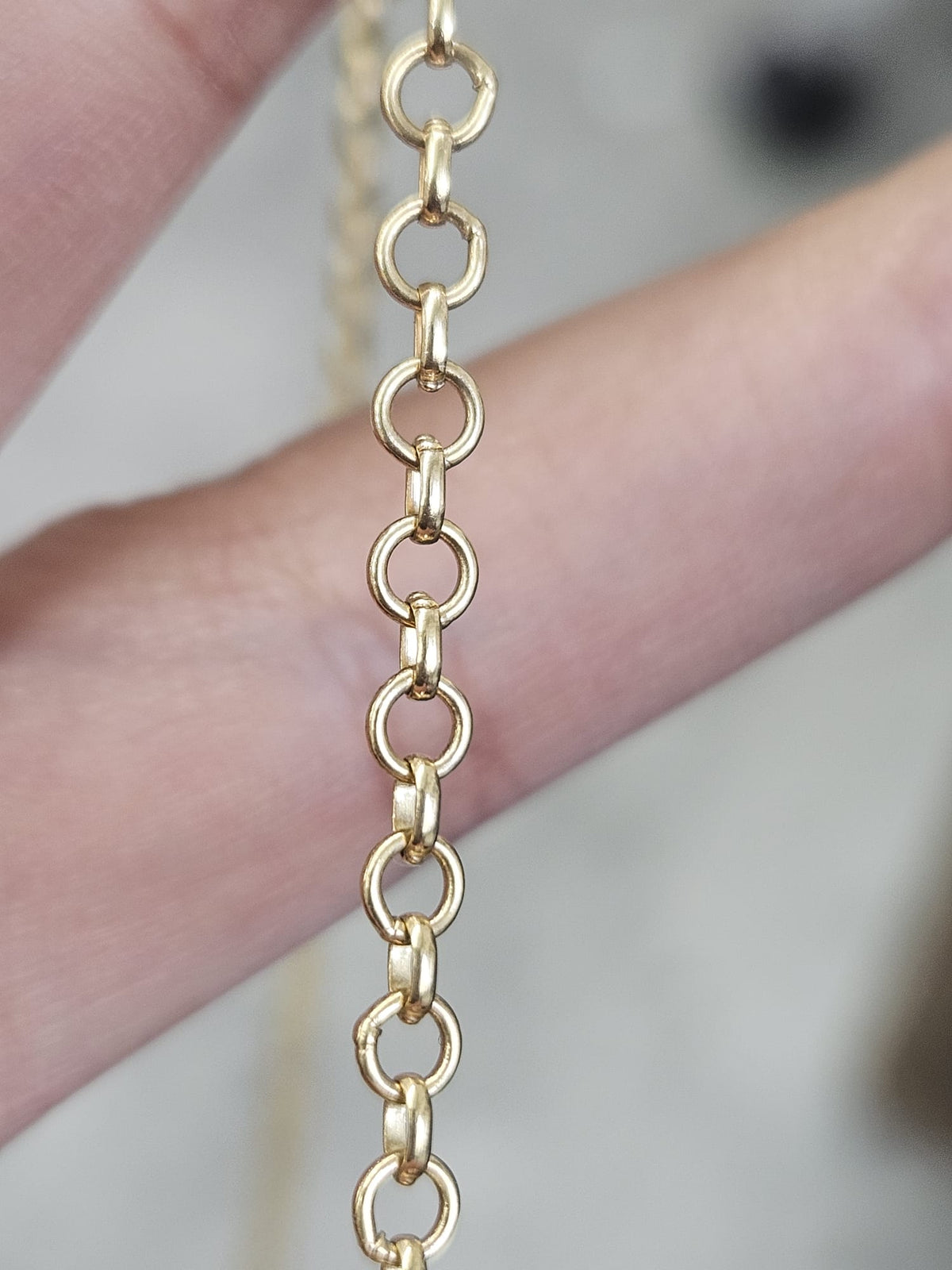 14K Yellow Gold 16" Rolo Chain