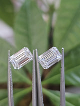 IGI 1.04CT + 1.04CT EMERALD D VS1