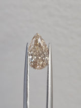 IGI 1.64CT PEAR LIGHT BROWN VVS2