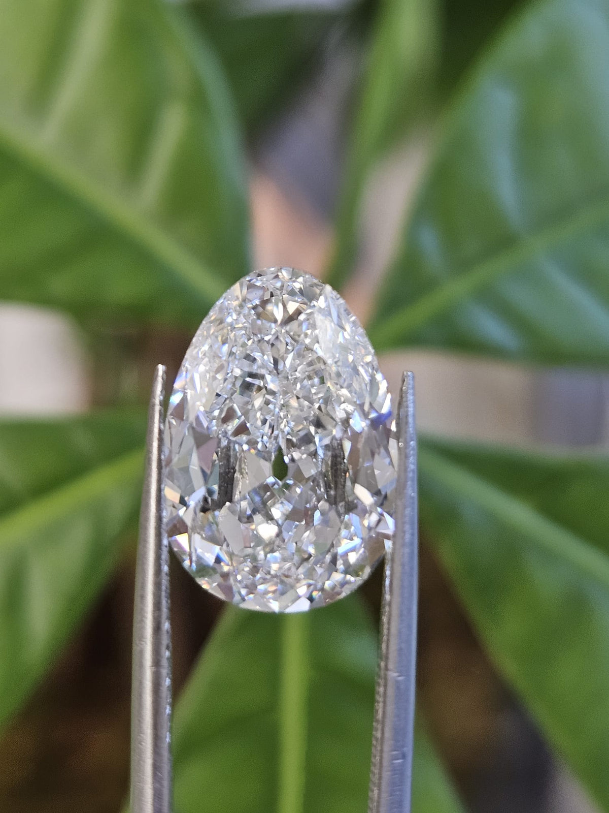 IGI 5.07CT ANTIQUE PEAR E VS2