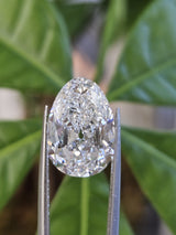 IGI 5.07CT ANTIQUE PEAR E VS2